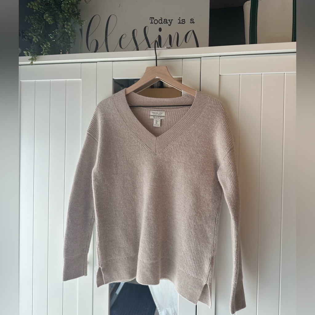 Rachel Zoe 100% Merino Sweater